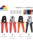 Hsc8 6-4 1200PCS Tarzı B Hsc8 Presleme Pense Hsc Tüp Tip Iğne Terminal Kutu Seti Mini Basınç Teli Halka Aletleri (Yurt Dışından) 2