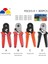 Hsc8 6-4 800PCS Tarzı B Hsc8 Presleme Pense Hsc Tüp Tip Iğne Terminal Kutu Seti Mini Basınç Teli Halka Aletleri (Yurt Dışından) 1