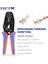 YFX-10WFX Stili Ratchet Kıvırma Aracı Pense Hızlı Değişim Çenesi Isıyla Büz, Yalıtımsız, Açık Varil, Yalıtımlı, Yalıtımsız Klemensler (Yurt Dışından) 3