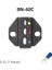 SN-02C Tarzı Sn Krimp Pense Çene Pense Kalıpları Fiş Tüp Izolasyonlu Izole Edilmemiş Koaksiyel Kablo Uçları 28B Terminal Değiştirilebilir Krimp Kalıbı 6mm (Yurt Dışından) 1