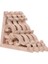 No.19 Boyutu Ev Aksesuarları Için Boyanmamış Ahşap Oymalı Köşe Süslemesi Aplike Dekorasyon 6X6CM (Yurt Dışından) 2