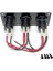 Marine Şarj + Voltmetre + Usb Soketi Metal Çerçeveli 12-24V 60x160mm 2