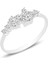 Gümüş Rodyumlu Zirkon Taşlı Lady Gümüş Yüzük SGTL10616RODAJ 1