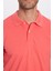 Erkek Slim Fit Dar Kesim Pamuklu Yumuşak Dokulu Serin Tutan Kumaş Düz Pike Polo Yaka T-Shirt 3