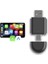 Mini 2in1 Kablosuz Carplay USB ve Type-C Uyumlu Araç Multimedya Dönüştürücü Adaptörü Siyah 1