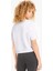 Kadın Cropped Logo Tee Beyaz Kısa Kol T-Shirt - 68497202 2