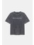 Slogan Baskılı Basic T-Shirt 1