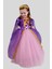 Rapunzel Uzun Kız Çocuk Kostüm 1