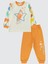 Erkek Çocuk Pijama Takımı 2-5 Yaş Oranj 1