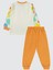 Erkek Çocuk Pijama Takımı 2-5 Yaş Oranj 3