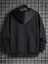 Unisex Siyah Kapüşonlu Kanguru Cepli Sweatshirt 2