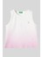4-14 Yaş Benetton Renk Geçişli Kız Çocuk Atlet Pembe 1
