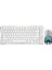 Mercury K1 Lite+ M1 Pro Kablosuz Rgb Işıklı Mekanik Q Gaming Klavye ve Optik Mouse Seti 1