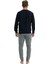 Erkek Uzun Kollu Yuvarlak Yaka Eşofman Pijama Takımı S25818 3