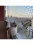 Kedi Filesi – 4 cm – 2.5 mm Ip – Kedi Ağı – Kare Desen - 1.5 Metre x 10 Metre 1