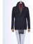 Italyan Stil Slim Fit Spor Tek Ceket Erkek Siyah T13378 4