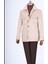 Italyan Stil Slim Fit Spor Tek Ceket Erkek Vizon T13476 1