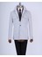 Italyan Stil Slim Fit Spor Tek Ceket Erkek Gri T13480 1
