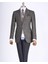 Italyan Stil Slim Fit Mono Yaka Erkek Tek Ceket Kahverengi T13595 1