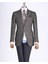 Italyan Stil Slim Fit Mono Yaka Erkek Tek Ceket Kahverengi T13595 3