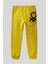 6-14 Benetton Arka Cep Detay Erkek Çocuk Eşofman Altı Sarı 1