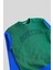 6-14 Yaş Benetton Yuvarlak Yaka Uzun Kol Erkek Çocuk Sweatshirt Yeşil 2