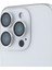 Apple iPhone 16 Pro Max Guess Lisanslı Metal Kamera Lens Koruyucu Gümüş 1
