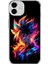 Apple iPhone 12 Mini Uyumlu Şeffaf Kılıf Dragon Ball-Z Tasarımlı 2 1