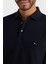 Streç Pamuklu Slim Fit Düğmeli Polo Yaka T Shirt Erkek Polo Yaka T Shirt MW0MW17771 Dw5 4