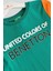 4-14 Yaş Benetton Punc Detay Erkek Çocuk Tshirt Yeşil 2