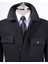 Italyan Stil Slim Fit Mevsimlik Kaşe Erkek Mont Siyah T13518 2