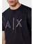 Armani Exchage Taşlı Pamuk Regular Fit Bisiklet Yaka T Shirt Erkek T Shirt XM000325 AF10364 UB101 4