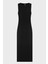 Pamuklu Regular Fit Yırtmaç Detaylı Midi Elbise Bayan Elbise 7W000180 AF12484 UC001 5