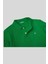 6-14 Yaş Benetton Erkek Çocuk Yeşil Logolu Pike Polo T-Shirt 2