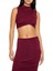 Crop Bluz ve Midi Etek Takımı 1