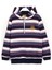 Çizgili Nakış Detaylı Kapüşonlu Erkek Çocuk Sweatshirt 001-0001970 1