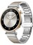 Huawei Watch GT4 41mm GT5 41mm GT5 Pro 42mm ile Uyumlu Kordon (18mm) Lansman Çelik Metal Kayış OneClick 1