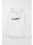 Erkek Çocuk Sweatshirt Kapüşonlu Yazı Nakışlı Kanguru Cepli 4-8 Yaş, Ekru 3