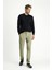 Regular Fit Desenli Likralı Kanvas / Chino Pantolon 1