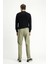 Regular Fit Desenli Likralı Kanvas / Chino Pantolon 4