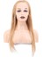 Düz Front Lace Gerçek Tül Peruk - Altın Karamel - 60-65CM 1