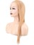 Düz Front Lace Gerçek Tül Peruk - Altın Karamel - 60-65CM 3