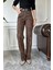 Premium Leopar Pantolon- Kahverengi 1
