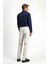 Regular Fit Likralı Kanvas / Chino Pantolon 4