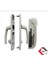 Pvc Pimapen Kapı Kolu Alüminyum (Beyaz) Wc Kol 1