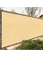 Krem Gölgelik File -95LIK Çit Filesi – Siyah Şeritli Halkalı - 1 Metre x 9 Metre 1