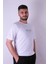 Slow Living Baskı Beyaz Erkek T-Shirt 2