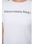 Slogan Baskılı Basic T-Shirt 3