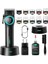 001 Profesyonel Berberler Için Karbon Çelik Bıçak Saç Kesme Makinesi 9000RPM, LED Ekran 1