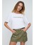Slogan Baskılı Basic T-Shirt 1